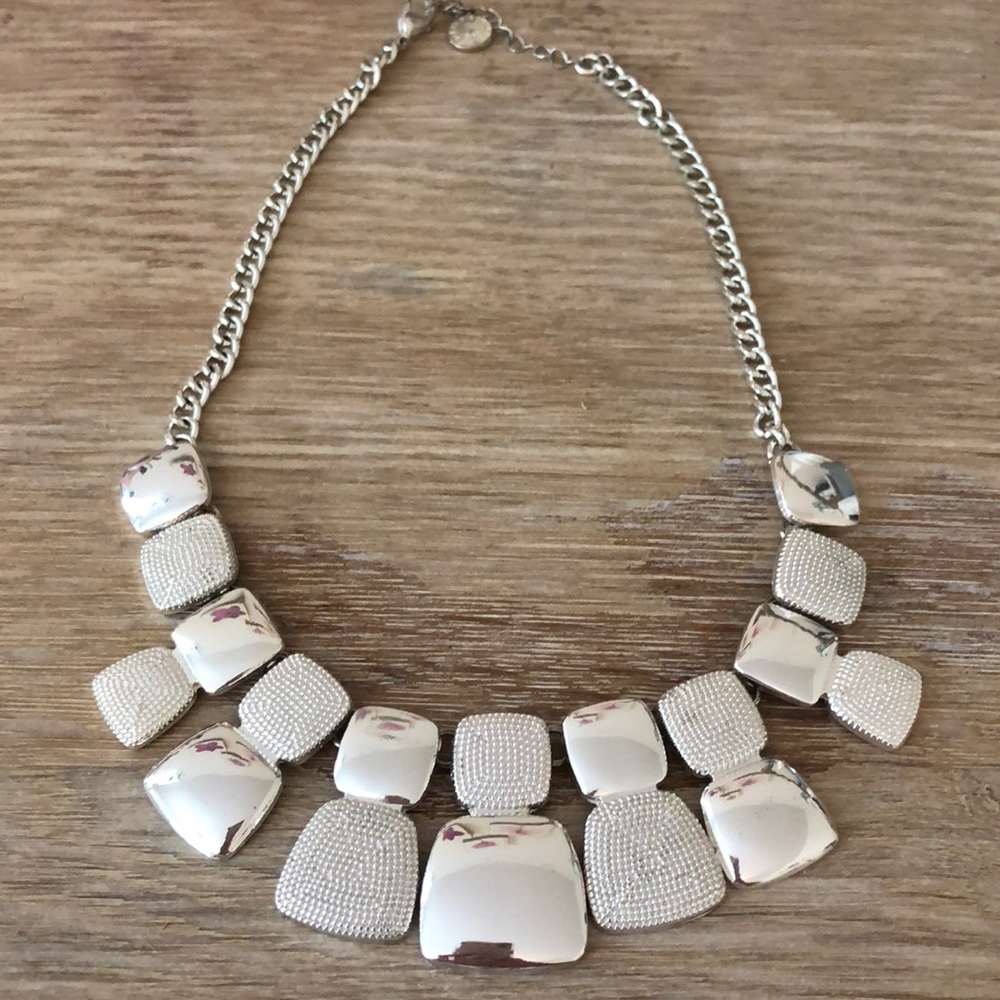Silver Statement Necklace